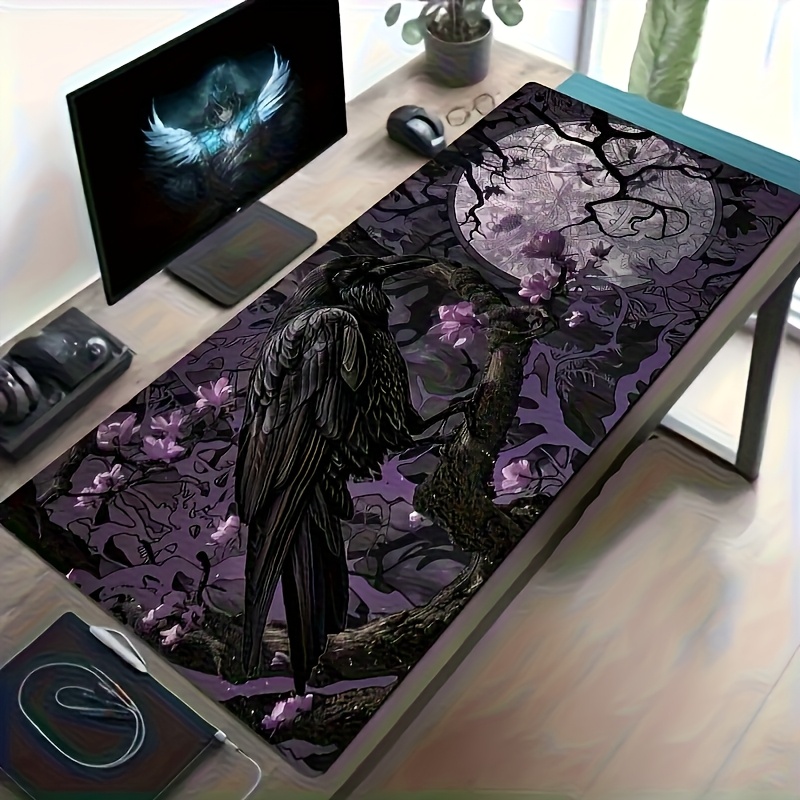 Alas Mouse Gothic Raven Moonli - Tradescantia Purple ulasan dan harga