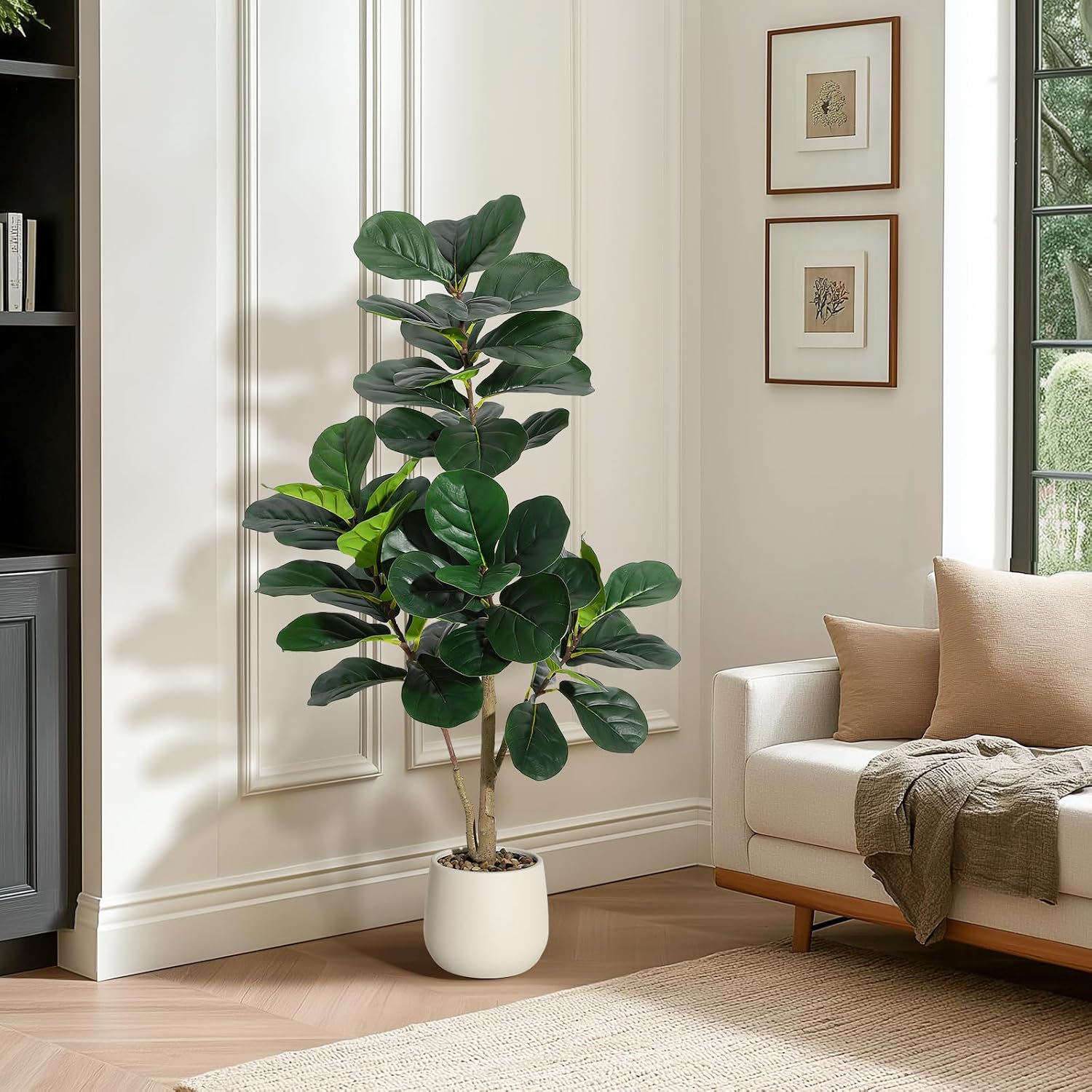Pohon Ficus Lyrata Buatan Ting - Ficus Lyrata Tree ulasan dan harga