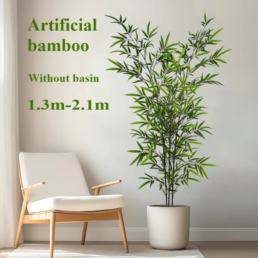 Bambu Hijau Buatan PU + PVC Po - Ficus Lyrata Tree ulasan dan harga