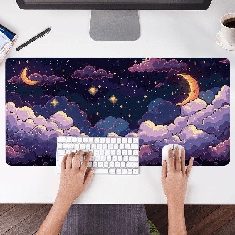 Alas Mouse Purple Starry Night - Tradescantia Purple ulasan dan harga